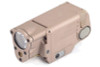 WADSN SBAL PL Pistol Weapon LED Light with Red Laser - DE