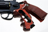 WinGun Airsoft Revolver CO2 702 (6 inch, Brown Grip, 6mm Version) - Black