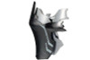 Laylax (Battle Style) Armor Face Guard - Shadow Black