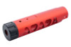 5KU Action Army AAP01 GBB Airsoft Outer Barrel (Type D, Aluminum, Red)
