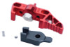5KU Action Army AAP01 GBB Airsoft Selector Switch Charge Handle (Type 3, Aluminum, Red)