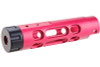 Narcos Airsoft Action Army AAP01 Front Barrel Kit (Type 2) (CNC Aluminum 6061) - Pink