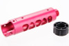 Narcos Airsoft Action Army AAP01 Front Barrel Kit (Type 3) (CNC Aluminum 6061) - Pink