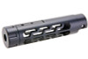 Narcos Airsoft Action Army AAP01 Front Barrel Kit (Type 7) (CNC Aluminum 6061) - Black