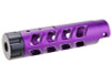 Narcos Airsoft Action Army AAP01 Front Barrel Kit (Type 8) (CNC Aluminum 6061) - Purple