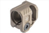 Strike Industries Strike Mico Threaded Comp Airsoft - QUAD (FDE, 14mm CCW)