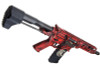 RWA Battle Arms Development SBR Airsoft M4 AEG Rifle (Liku Edition) - Cerakote USMC Red Battleworn