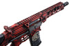 RWA Battle Arms Development SBR Airsoft M4 AEG Rifle (Liku Edition) - Cerakote USMC Red Battleworn