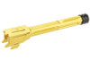 RGW SIG Sauer M17 GBB KI Threaded Barrel - Tin Gold (14mm CCW, Aluminum)
