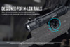 OLIGHT Odin GL M Tactical Flashlight & Green Laser Combo w/ M-Lok Mount & Tail Switch