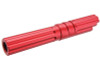 5KU Tokyo Marui Hi Capa 4.3 GBB Outer Barrel (Type 1, M11CW, Aluminum, Red)