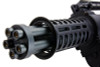 WELL PRO M134 Mini Vulcan Rotating Gatling Airsoft AEG - Black
