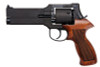 Marushin Mateba Gas Revolver 5 inch - Black (Heavyweight Wood Grip Version)