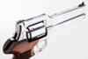 Marushin Mateba Gas Revolver 6 inch - Silver (Wood Grip Version)