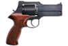 Marushin Mateba Gas Revolver 4 inch - Matt Black (Heavyweight Wood Grip Version)