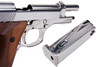 SRC M92 SR92 Platinum GBB Airsoft Pistol (Silver, Wood Grip)