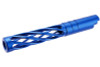 Dr. Black Hi-Capa 5.1 GBB Outer Barrel (Type-Dinging, 6063 Aluminum, Blue)