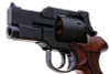 Marushin Mateba Gas Revolver 3 inch - Black (Heavyweight Wood Grip Version)