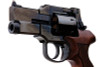 Marushin Mateba Gas Revolver 3 inch - W Deep Black (Heavyweight Wood Grip Version)
