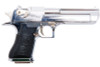 Blackcat Airsoft 1/2 Scale Mini Model Gun Desert Eagle (Shell Ejection) - Silver with Black Grip