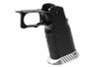 Bomber Tokyo Marui Hi Capa GBB CNC Aluminum Grip (INF Style) - Black + Silver Parts