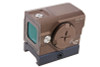 Vector Optics Frenzy Plus 1x18x20 Enclosed Reflex Sight - Coyote FDE