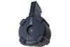 Battleaxe M4 / M16 Airsoft AEG Drum Magazine (2200 rounds, Sound Control) - Black (Type 1)