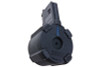 Battleaxe M4 / M16 Systema PTW Drum Magazine (2200 rounds, Sound Control) - Black