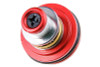SHS Airsoft Aerail High Flow Bearing Piston Head (Red, 8 Holes)
