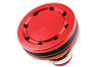 SHS Airsoft Aerail High Flow Bearing Piston Head (Red, 8 Holes)