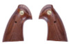 King Arms Python 357 / Evil Series Real Wood Grip Panel w/ Golden Plate