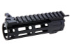Maple Leaf 'Front Charging' M-Lok Handguard for WE / VFC / GHK M4 GBBR (CNC, 5.5 inch, Black)