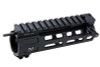 Maple Leaf 'Front Charging' M-Lok Handguard for WE / VFC / GHK M4 GBBR (CNC, 5.5 inch, Black)