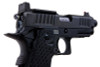 EMG 6mm Pro Shop Staccato C2 2011 RMR w/ Thread Outer Barrel Green Gas Airsoft Pistol - BK (by Army Armament X T8)