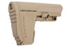 CYMA Tokyo Marui M4 AEG 'Whale' Adjustable Stock w/ Battery Storage Compartment - Tan