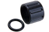 5KU Vertical Knurling Threaded Protector - 14mm CCW - Black