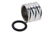 5KU Rhombus Threaded Protector - 14mm CCW - Silver
