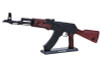 Blackcat Airsoft 1:2 Scale High Precision Mini Model Gun AK47 (Shell Ejection)  - Full Metal, Wooden