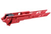 Dr. Black Tokyo Marui Hi Capa GBB Frame (CNC Aluminum, 4.3 inch, Type 1) - Red