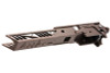 Dr. Black Tokyo Marui Hi Capa GBB Frame (CNC Aluminum, 4.3 inch, Type 1) - TAN