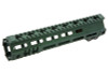 Z-Parts MK4 Rail (Aluminum, 10 inch with Barrel Nut) for VFC M4 GBBR Airsoft - OD Green