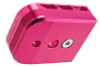 Dr. Black Tokyo Marui Hi Capa 5.1 GBB Magazine Base (Aluminum, Type B, Magenta)