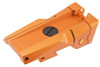 Dr. Black Tokyo Marui Hi Capa 5.1 GBB Fiber Optic Rear Sight (Aluminum, Orange)