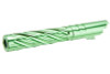 Dr. Black Hi-Capa 5.1 GBB Outer Barrel (Type -Spiral Storm,  6063 Aluminum, Green)