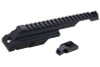 C&C Tac Tokyo Marui SAIGA 12 GBB Airsoft Dog Leg Rail Gen 3 - Black