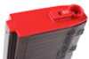 EMG M4 AEG Magazine (250 rounds, Strike Industries Licensed) by King Arms - Black (Clear Version)