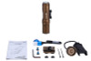 OLIGHT Odin Mini Tactical Flashlight w/ M-Lok Mount & Tail Switch - Desert Tan