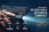 OLIGHT Baldr Mini Tactical Flashlight & Green Laser Combo - Desert Tan