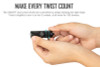 OLIGHT I1R 2 Pro LED (Keychain Size Flashlight) - Black