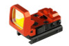 SOTAC Adjustable RMT Flip-Up Red Dot Sight (CNC Aluminum) - Orange